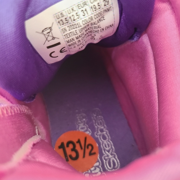 Skechers Twinkle Toes Hightops - Picture 5 of 7